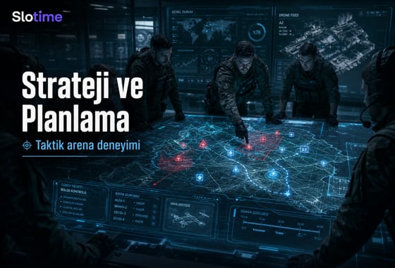 Slotime Taktik Arena Oyunları – Strateji ve Planlama